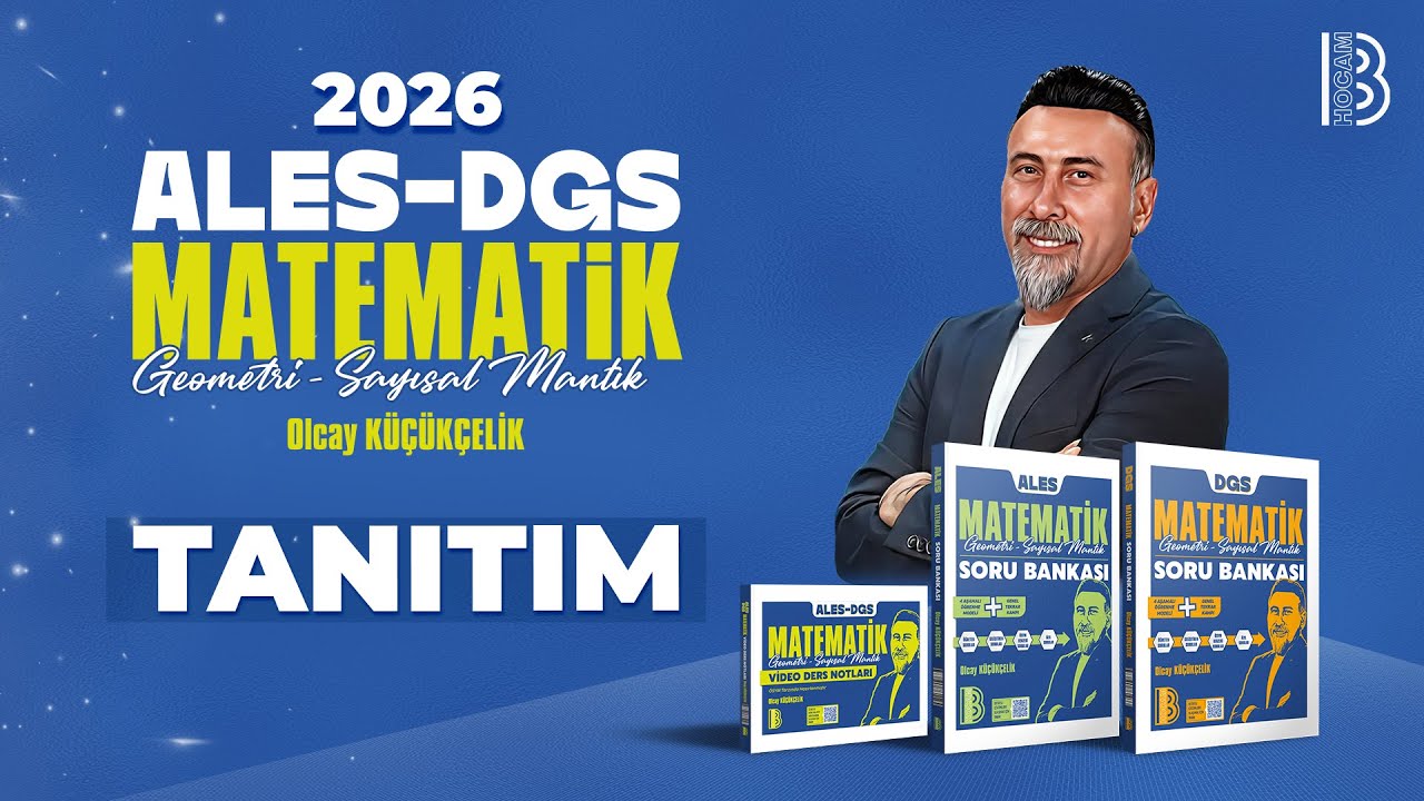 ALES - DGS - Matematik - Tanıtım - Olcay KÜÇÜKÇELİK - 2026