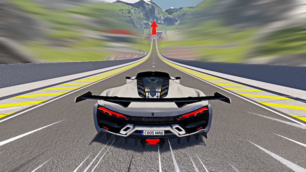 J'ARRIVE A 2000 KM/H !! Experience WTF sur BeamNG !