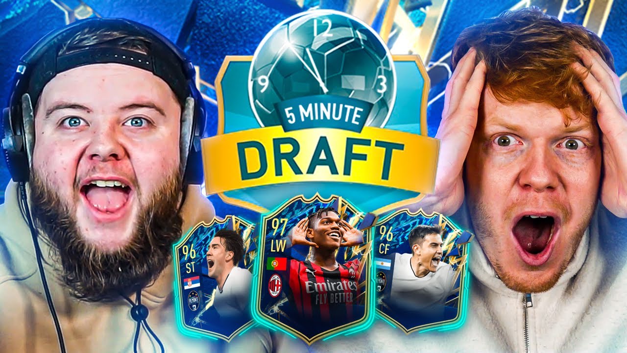 SERIA A TOTS SPECIAL!!! 5 MINUTE FUT DRAFT VS JACK54!!!