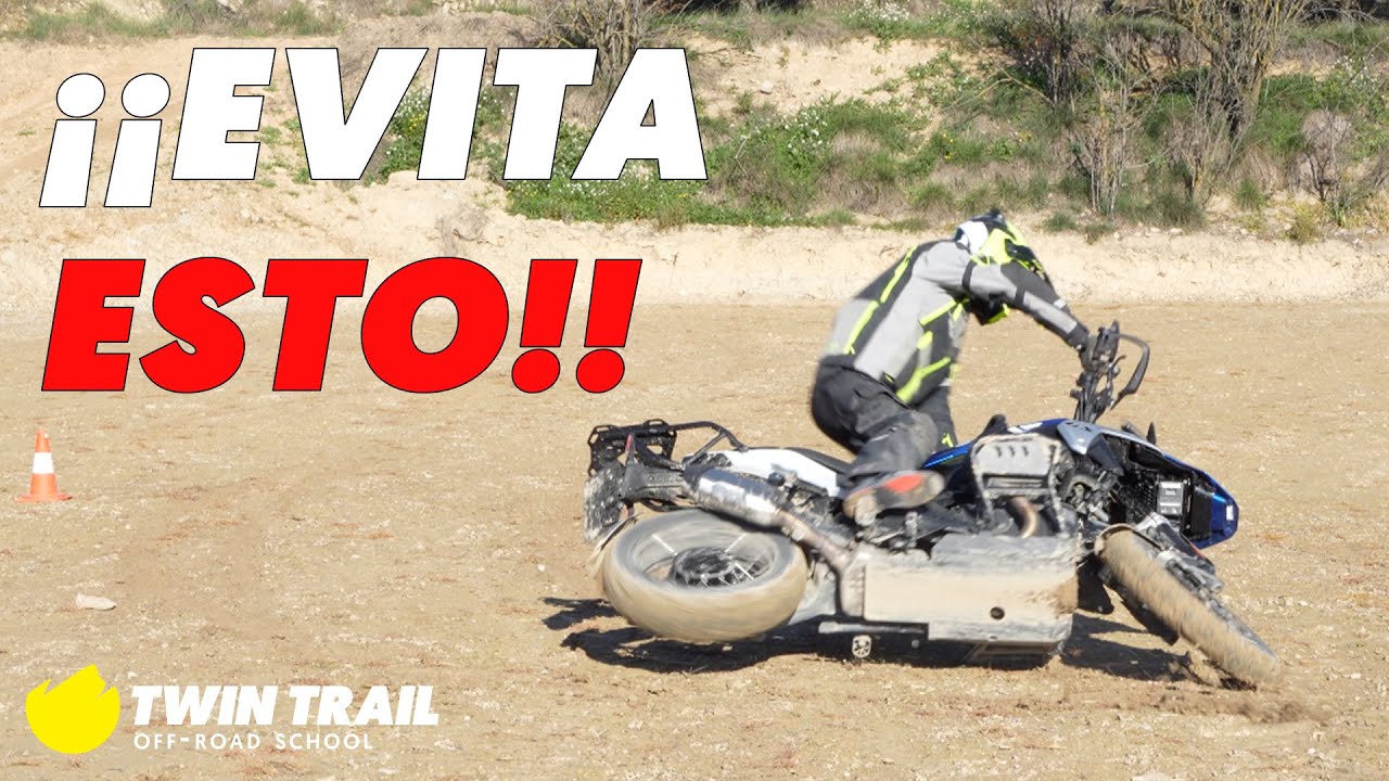Evita una caída cuando haces una frenada de emergencia con tu moto Trail - TwinTrail OffRoad School