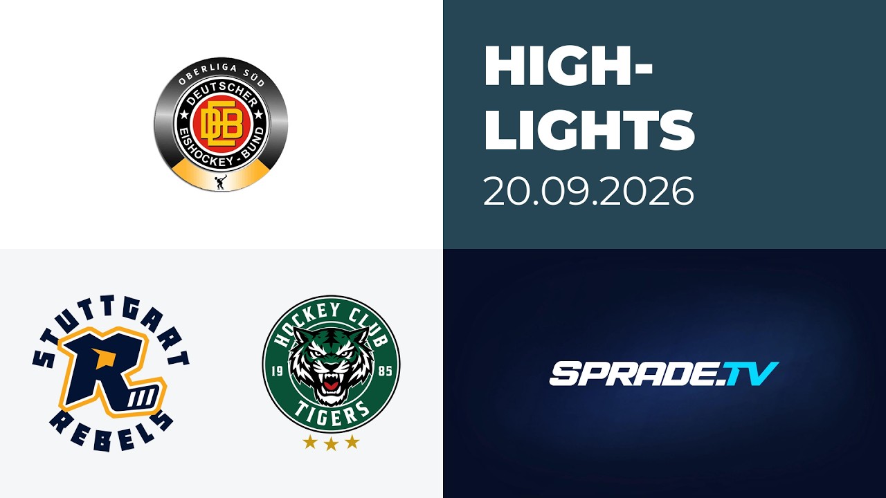 09/20/2026 - Highlights - Stuttgart Rebels vs. HC Tigers