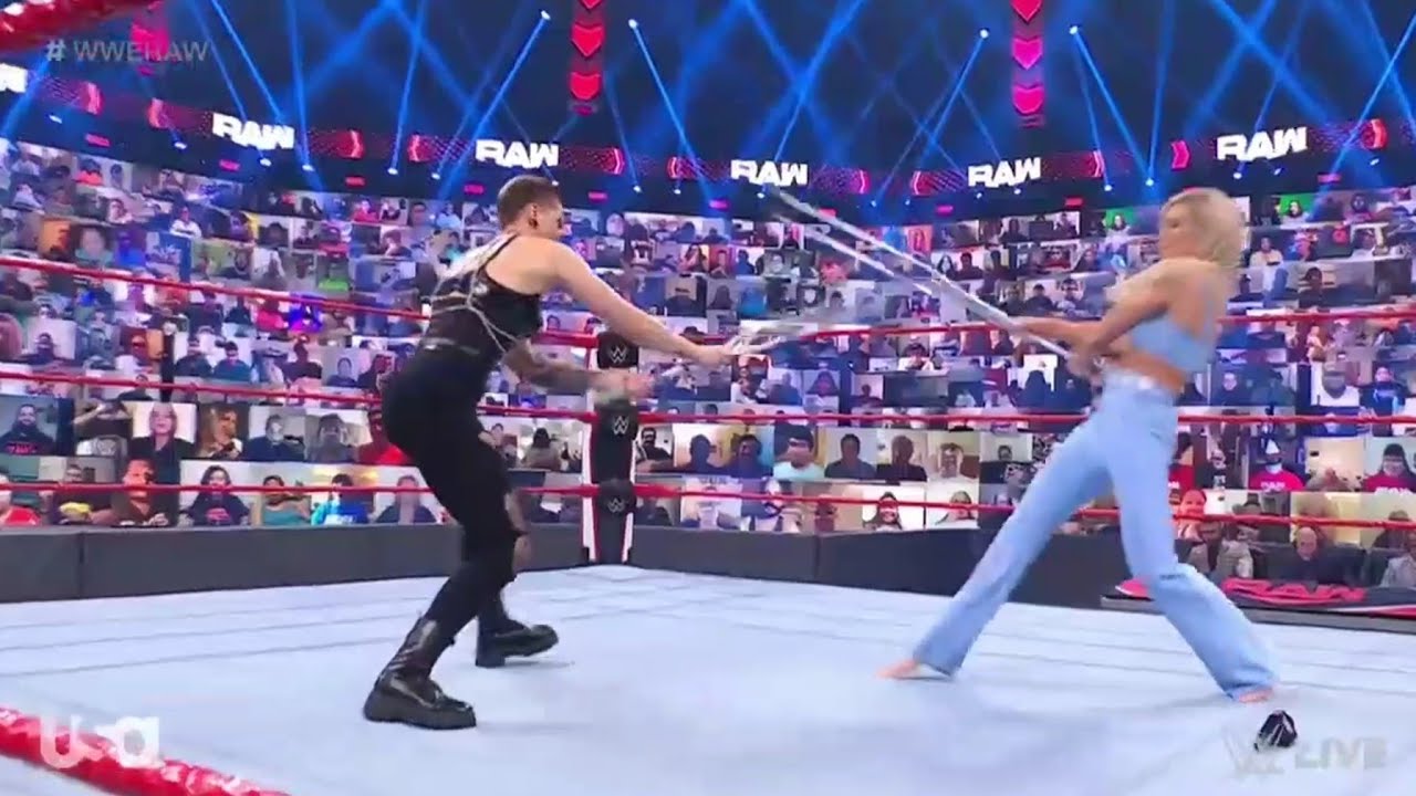 Charlotte Flair & Rhea Ripley Segment