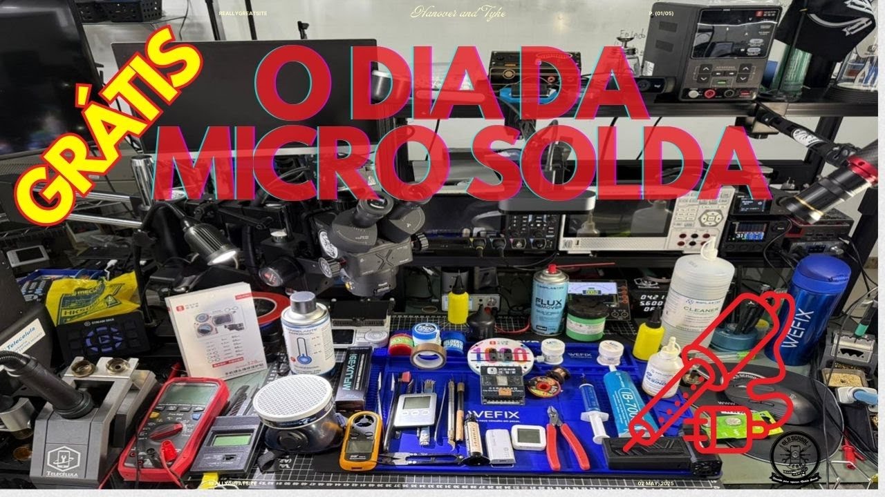 Não abra um celular antes de ver este vídeo CURSO GRÁTIS - AULAS 13  E 14 - APRENDA MICRO SOLDA