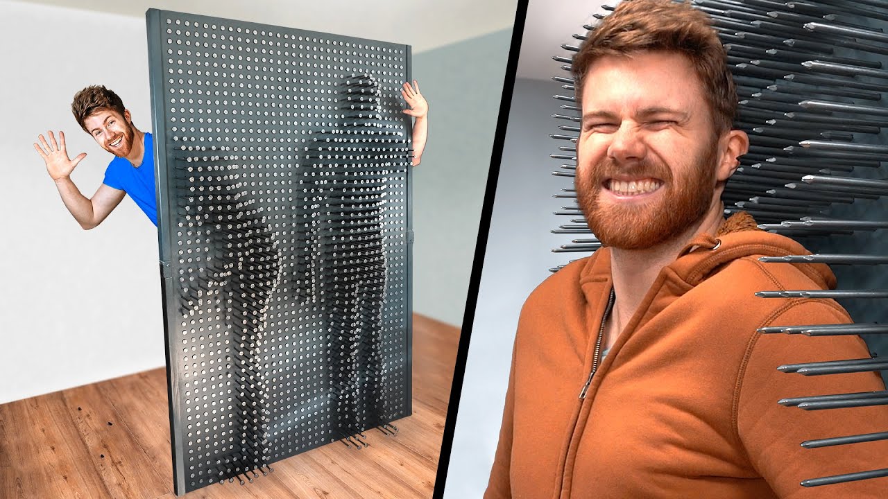 XXL-Nagelbrett - Abdrücke in Menschengröße!