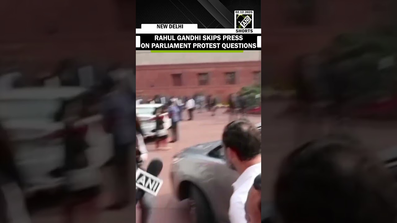 Parliament Winter Session: Congress leader Rahul Gandhi skips media amid Parliament protest queries