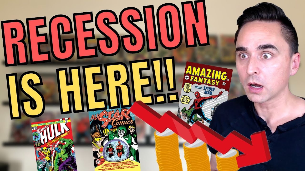 Comic Book Prices are going DOWN! But You Only Lose If You Sell...