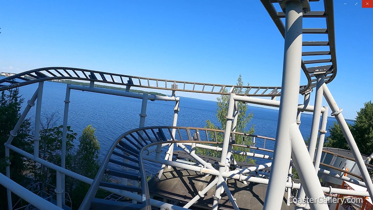MotoGee launched motorcycle roller coaster at S&auml;rk&auml;nniemi in Finland