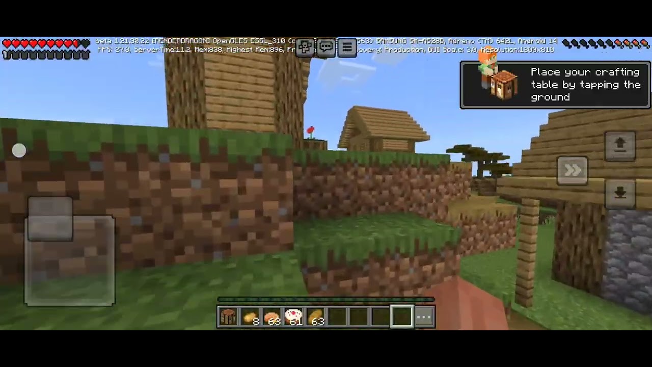 Minecraft world 3 years old part.1.