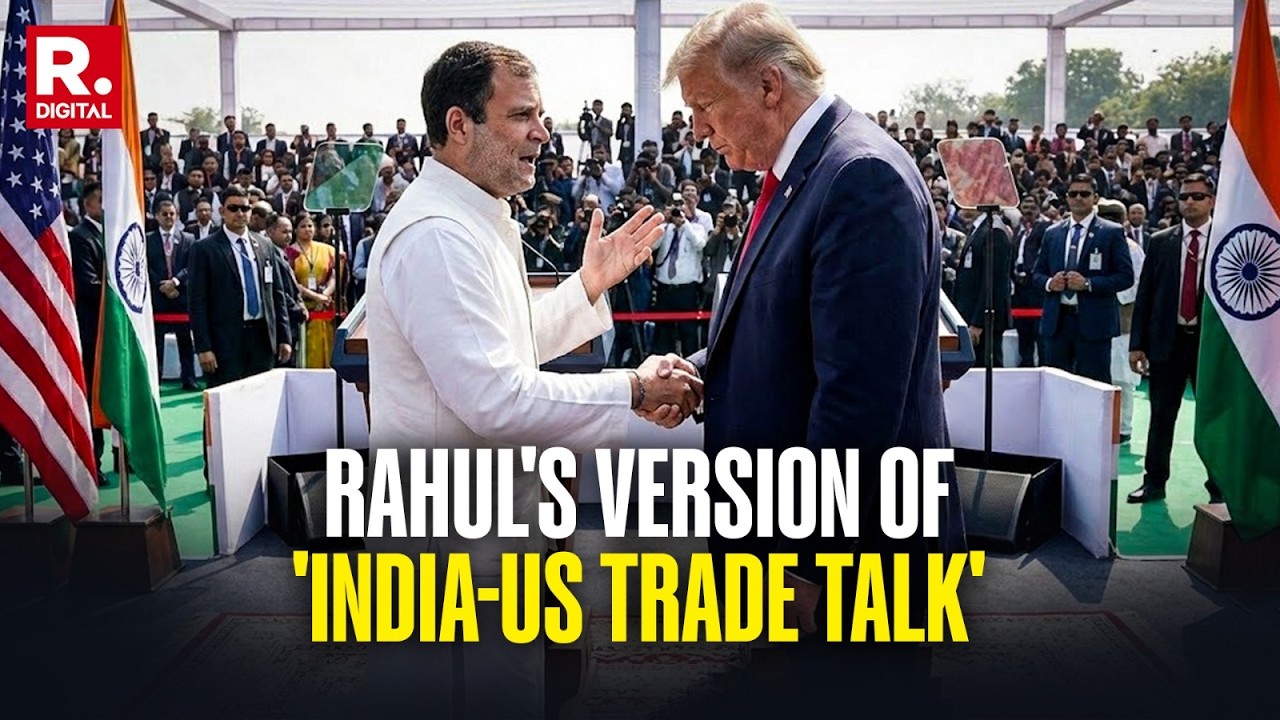 Rahul Gandhi Slams Modi Govt Over India-US Trade Deal, Says 'PM Sold Our Country To Trump'