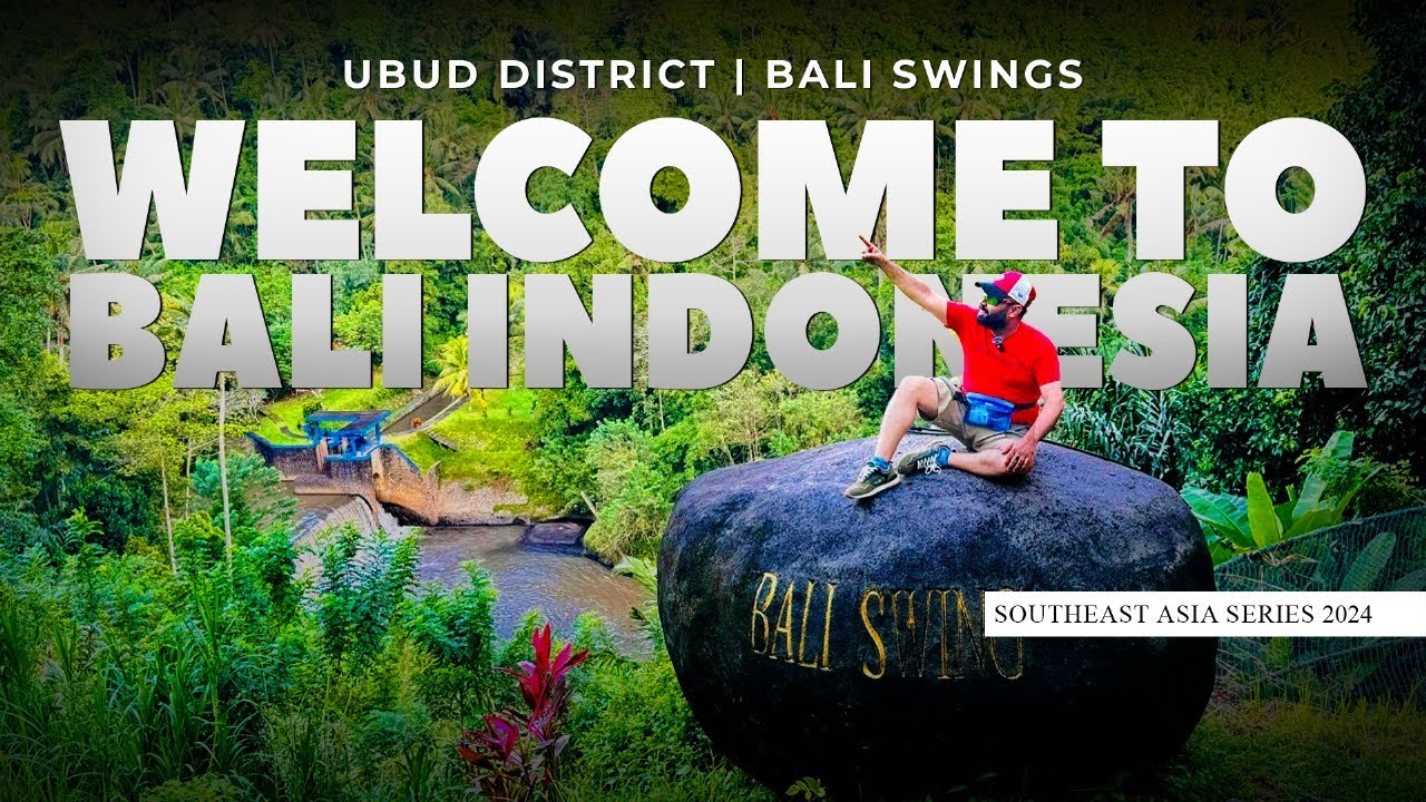 Welcome to Bali Indonesia 🇮🇩 | Ubud District | Bali Swings | Southeast Asia Series2024 | Episode 17