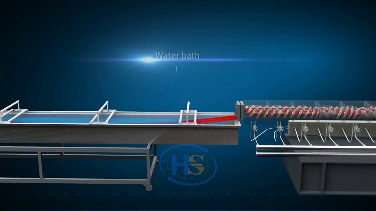 Twin screw extruder working principle - 3D demonstration