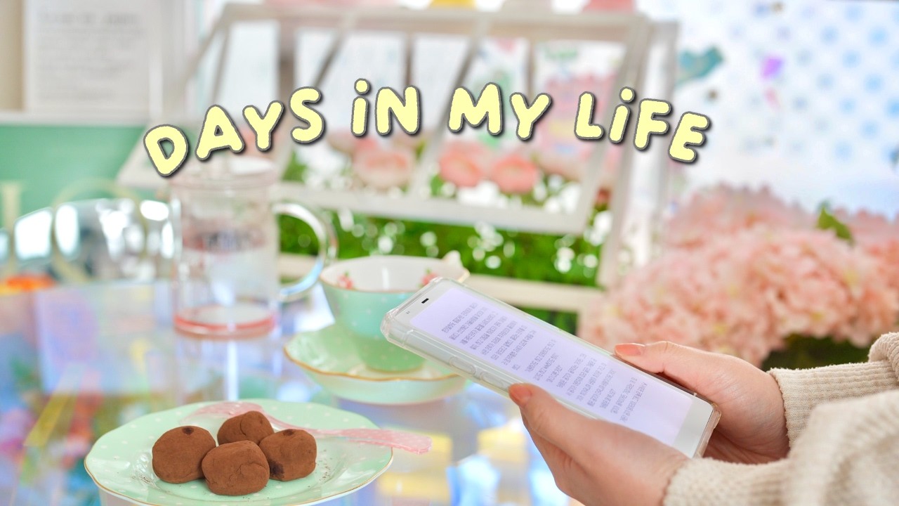 SUB) Filling my days with favorites | E-book reader Unboxing | Short trip
