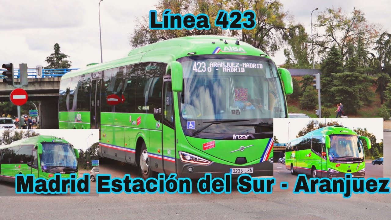 Ruta : Linea 423 (Madrid Estación del sur “Méndez Alvaro”- Aranjuez )
