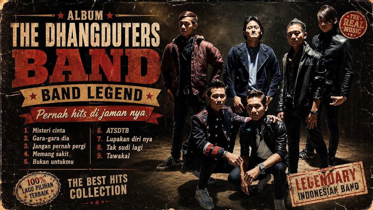 Album the dhangduters nostalgia band lagend pernah hit di jaman nya