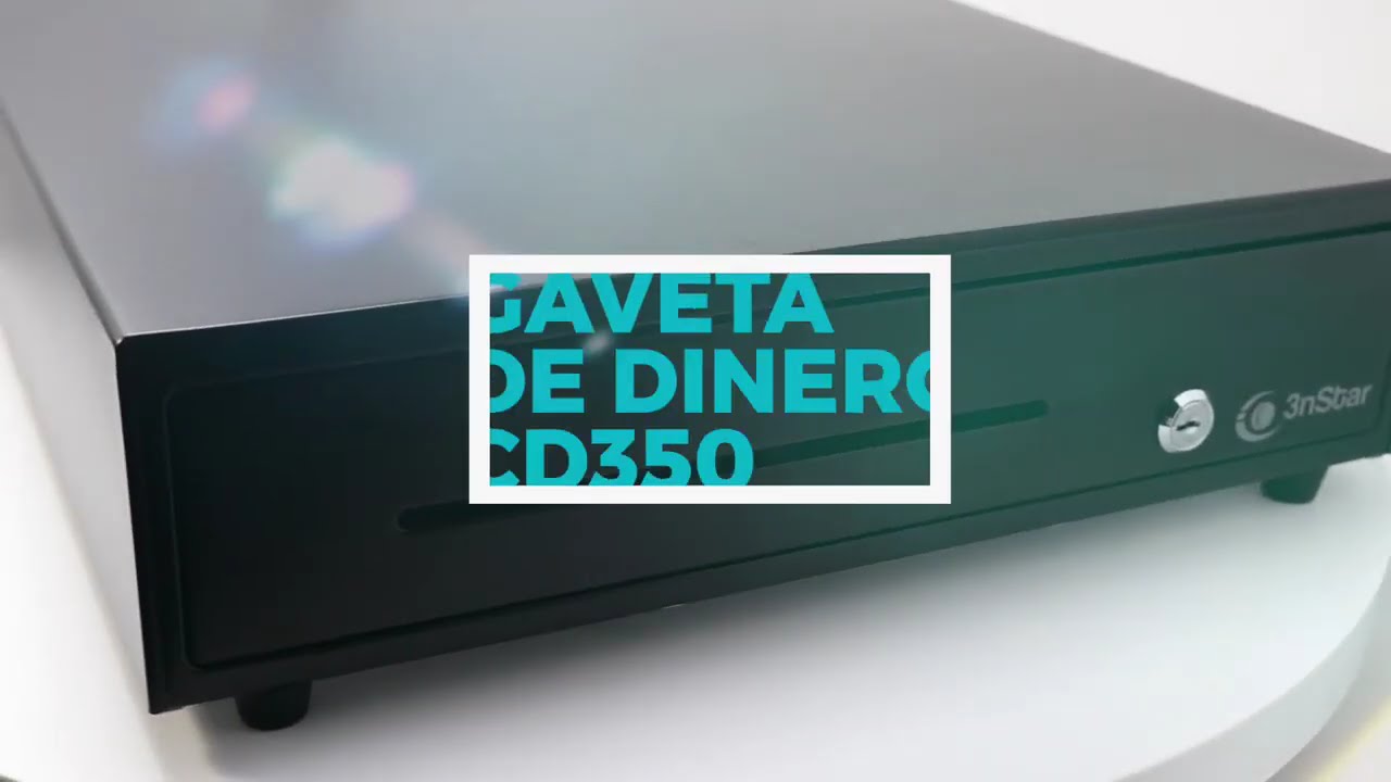 Cajón Monedero 3NSTAR CD350 SPN: ¡Seguridad y Velocidad para tu Negocio!