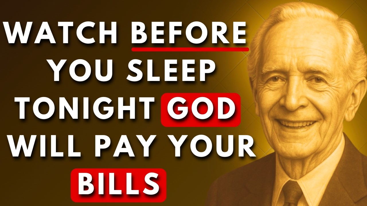 God Is About To Pay Your Bills… Watch This Before You Sleep Tonight | Joseph Murphy Teaching