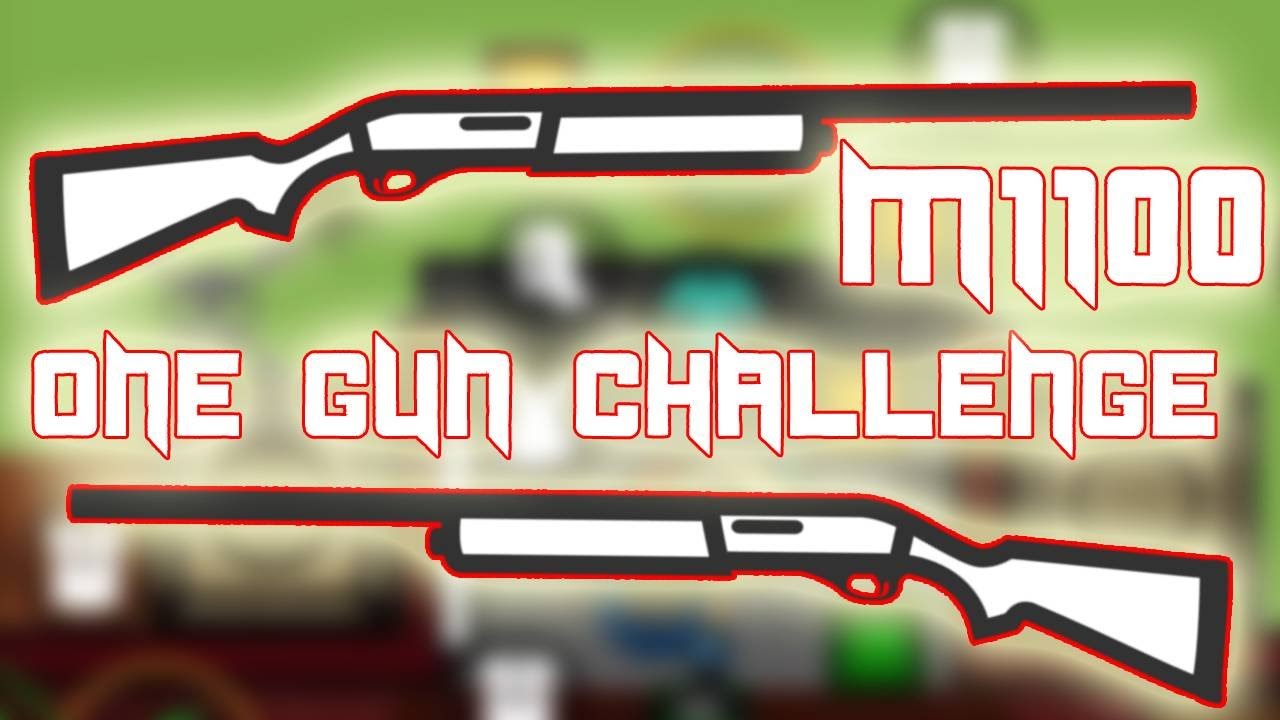 1 Gun ONLY Challenge with the WORST SHOTGUN: M1100 (PART 3) | Surviv.io
