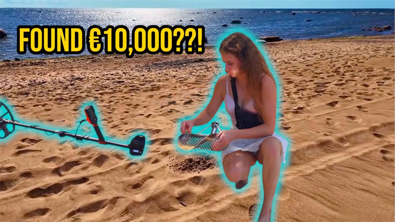 I Spent the Entire Day Searching – How Much Treasure Did I Find?!⏳🏖️ Subscribe ❤️ 