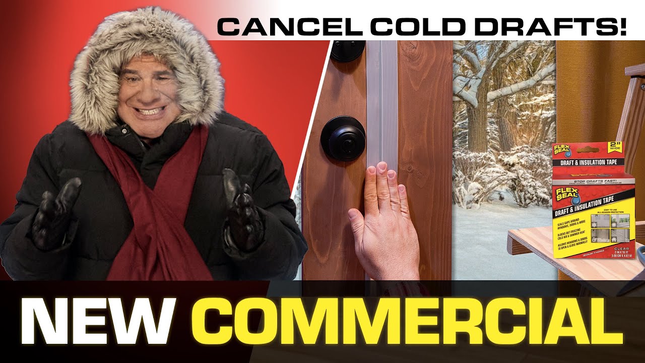 Секрет большой экономии на счетах за электроэнергию! &mdash; Лента Flex Seal Draft