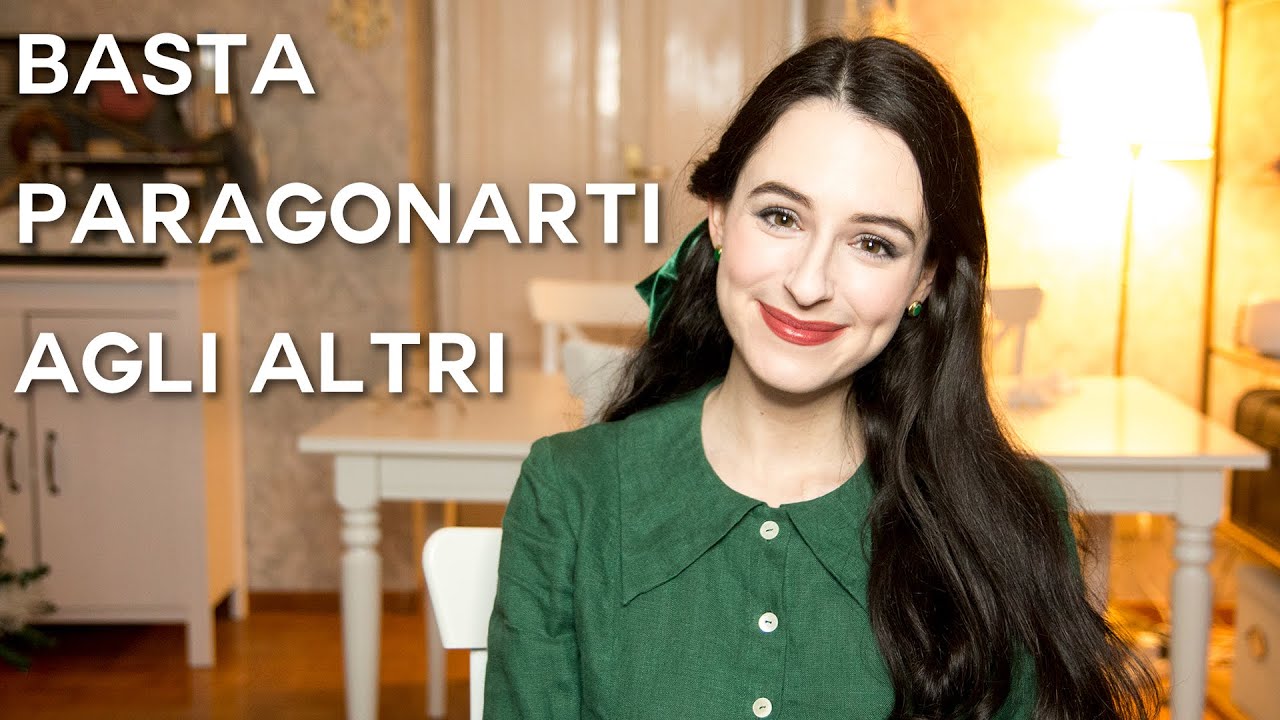 Non paragonarti con gli altri, solo con te stesso.