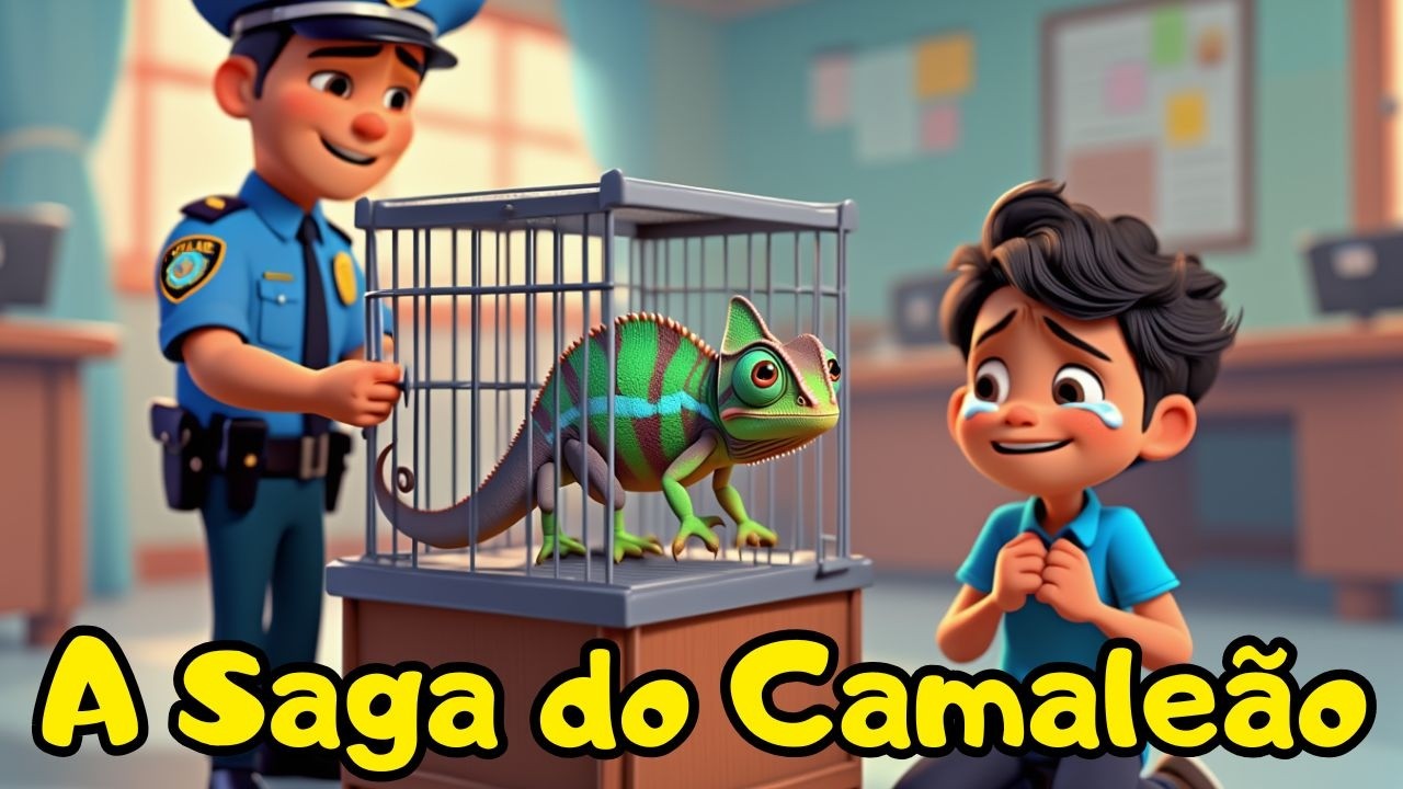 Meu Amigo Camaleão 1, 2 e 3 🦎🌈 | A História Completa! 😱✨ | Compilação Infantil