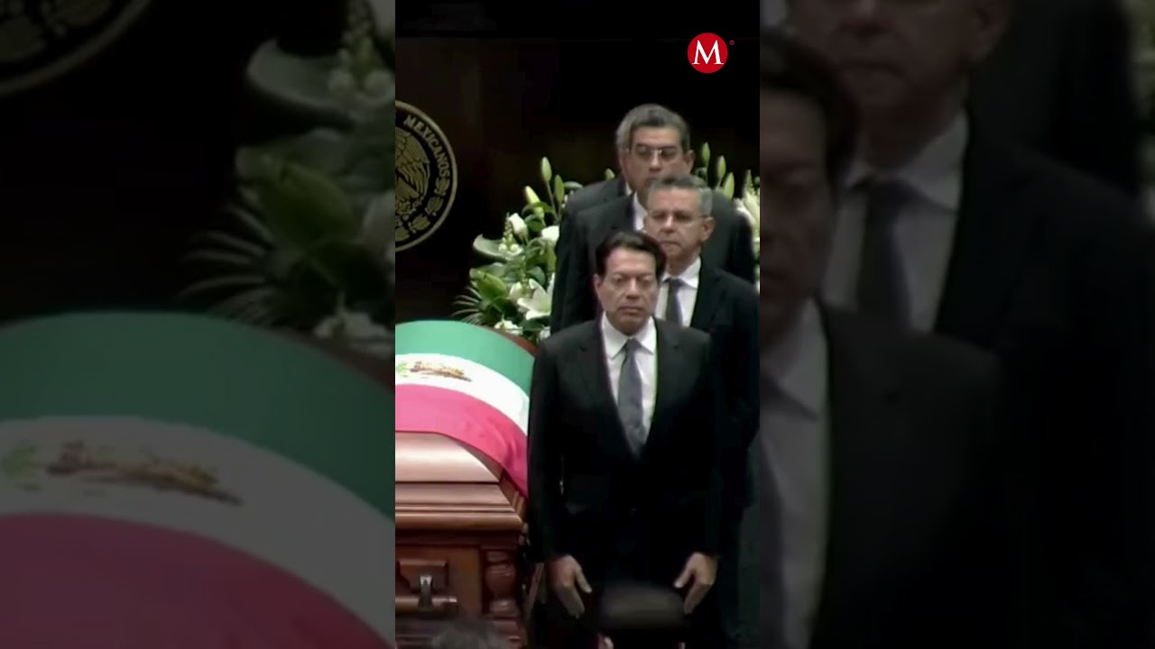 Así fue el último adiós a Ifigenia Martínez en la Cámara de Diputados