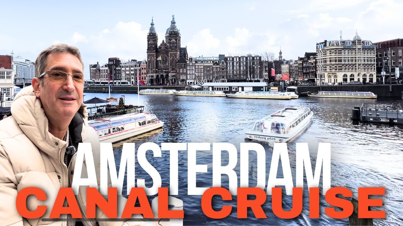 SIGHTSEEING The beautiful of AMSTERDAM with CANAL CRUISE.