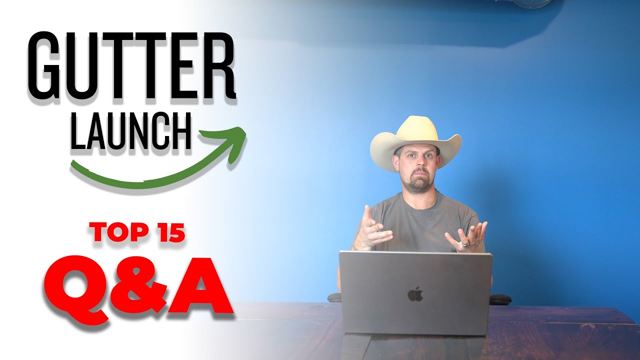 Top 15 Questions about Gutter Launch and starting a seamless gutter business