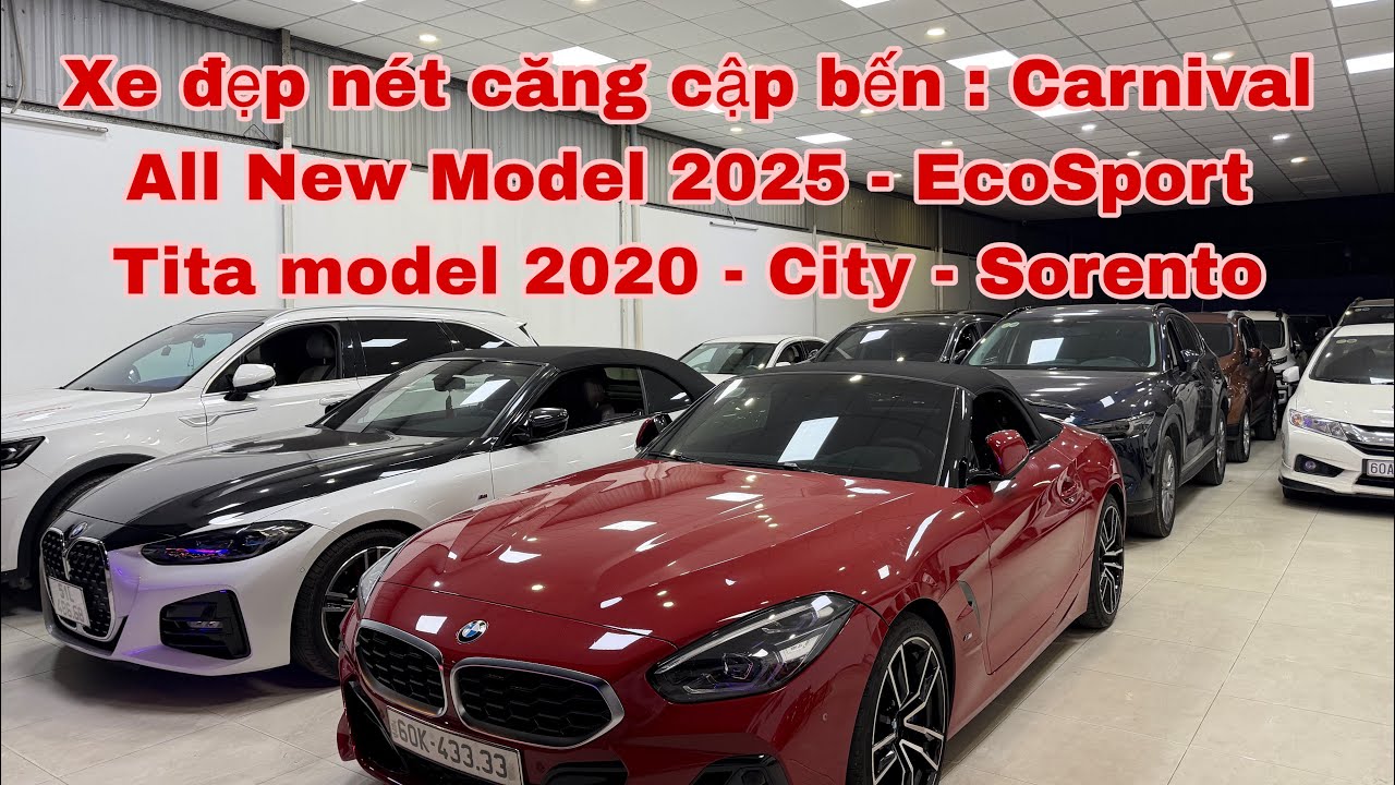 Xe đẹp nét căng cập bến : Carnival All New Model 2025 - EcoSport Tita model 2020 - City - Sorento