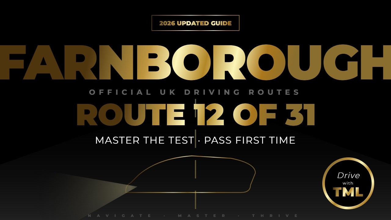 Farnborough Driving Test Routes 2026 | Route 12 of 31 Walkthrough | Pass Your Farnborough Test