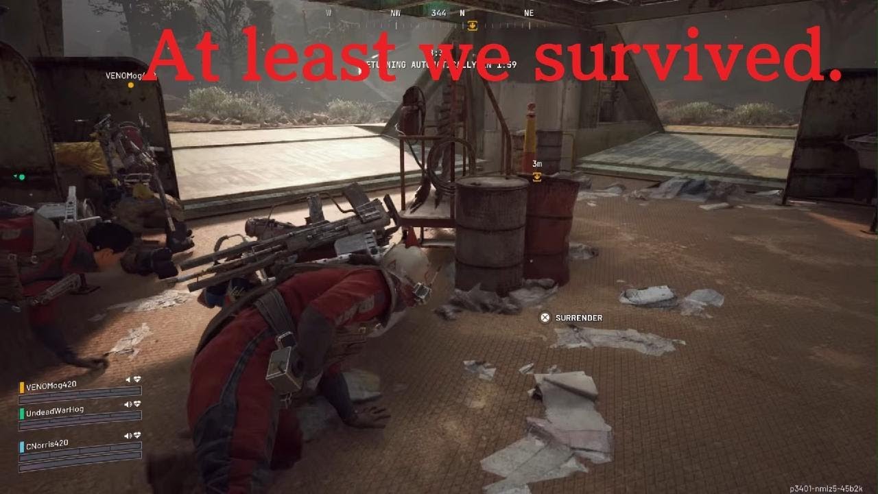 Arc Raiders. But nothing goes right.