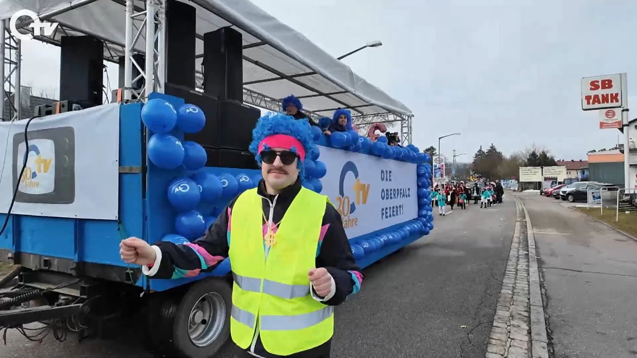 Ostbayerischer Faschingszug Schwandorf: 60+ Wagen, Tausende Zuschauer & OTV feiert 30 Jahre