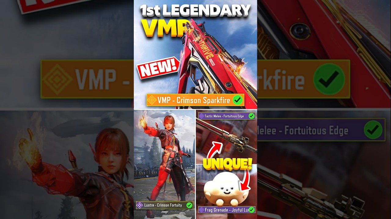 New Legendary VMP is Unique! #codm