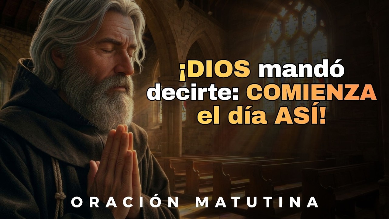 Lo que DIOS va a hacer HOY te dejará SIN PALABRAS | Oración de la Mañana