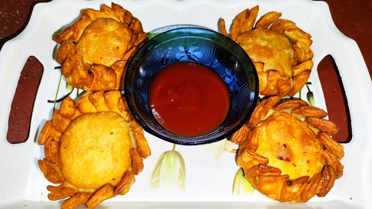 Tasty Flower Samosa Ghar Par Kese Banaye | New Recipe | Cooking Video | Recipe Video | Crispy Fried