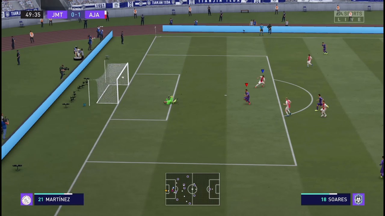 FIFA 21 Crossbar goals + rebounds