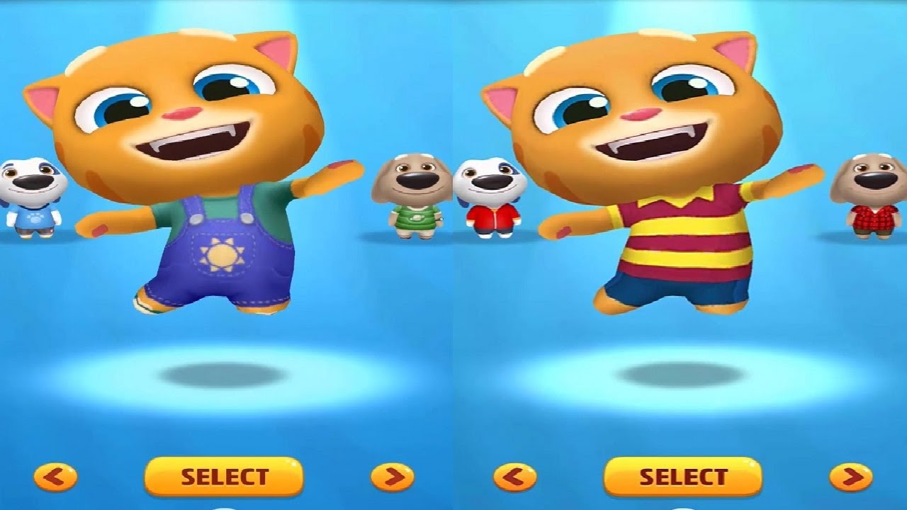Talking Tom Gold Run NEW UPDATE Lava Escape VS Cycle Tour Event GINGER Old VS New outfit Unlocked