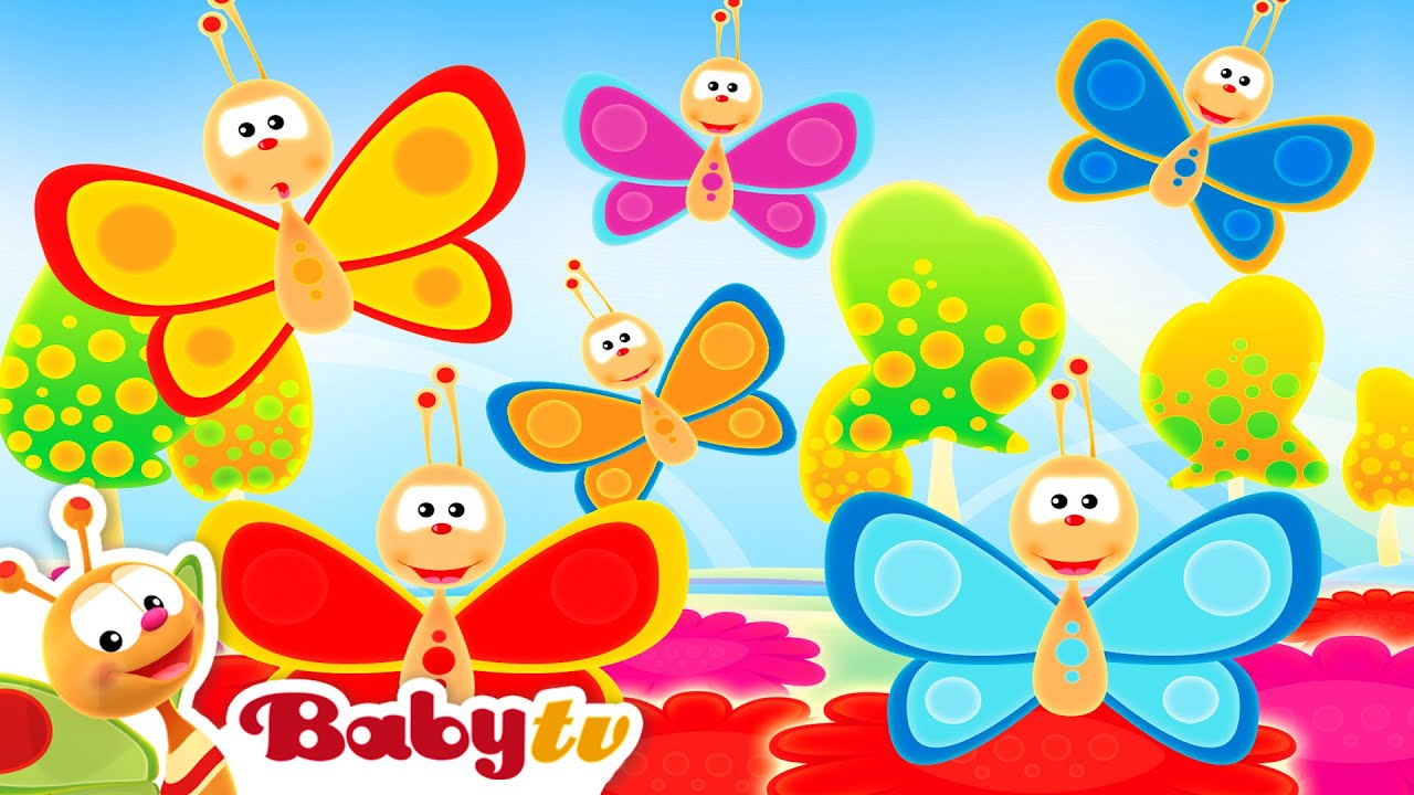 Vlinder Kom Eens Even Hier 🦋🦋 | Tijdloze Klassiekers | Kinderrijmpjes & Kinderliedjes 🎵 @BabyTVNL