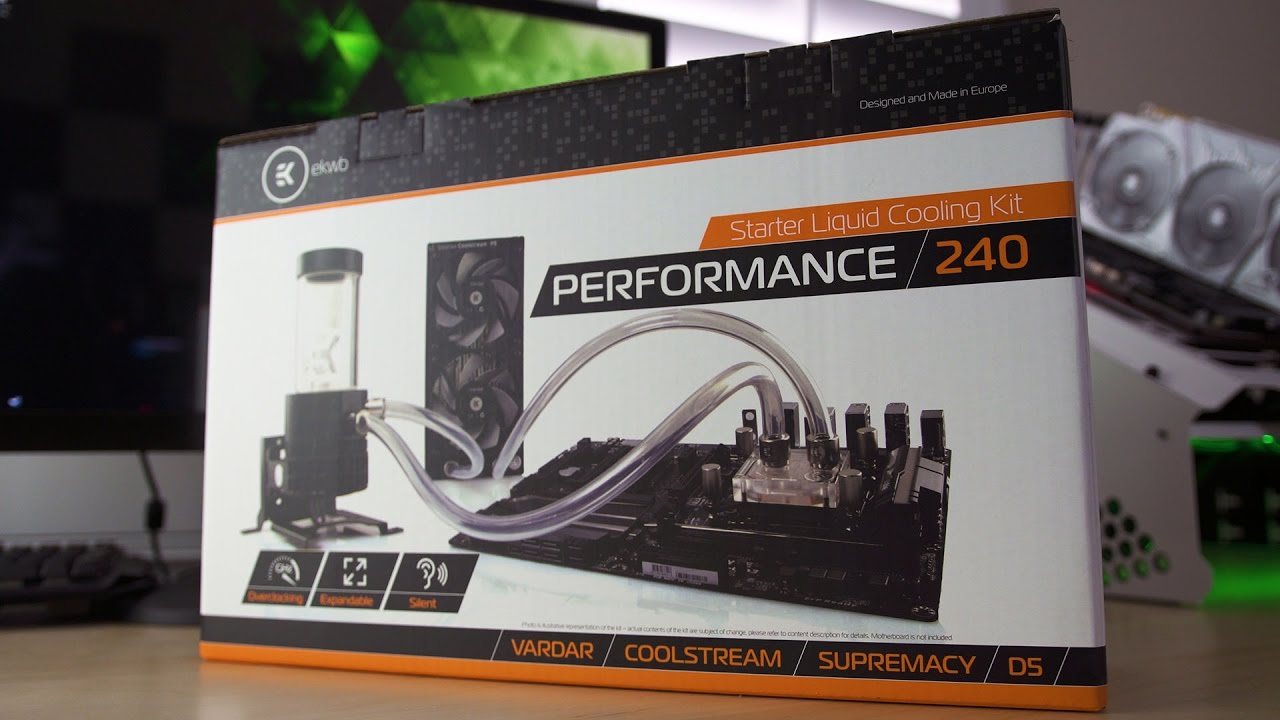 EK Performance 240 - Complete Custom Watercooling Kit