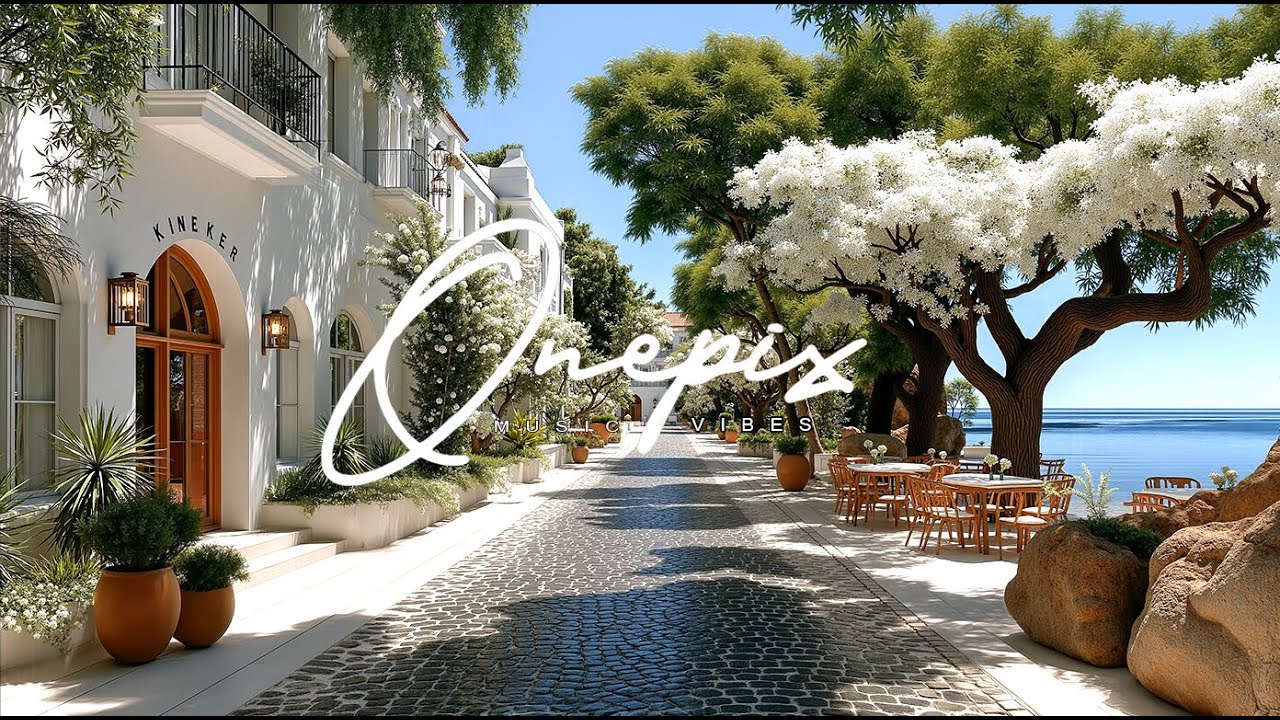 🇮🇹 Italian Riviera Escape | Romantic Mediterranean Music & Luxury Coastal Views 🌊🏛️🎶