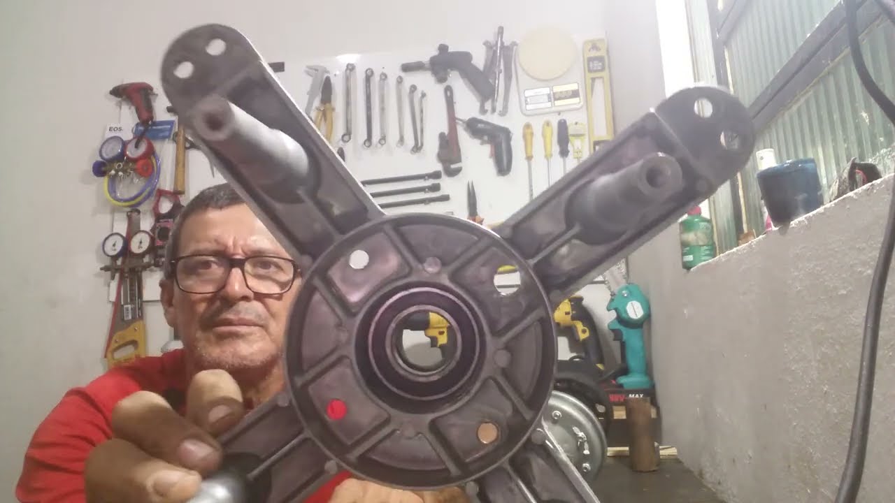 Como Trocar o Rolamento e o Retentor da máquina lavar Brastemp /Consul  sem Saca rolamentos