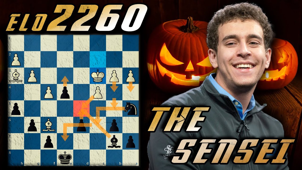 Toughest Game Yet!! Danya Is Sweating?!! | Halloween Gambit | The Sensei Speedrun | GM Naroditsky