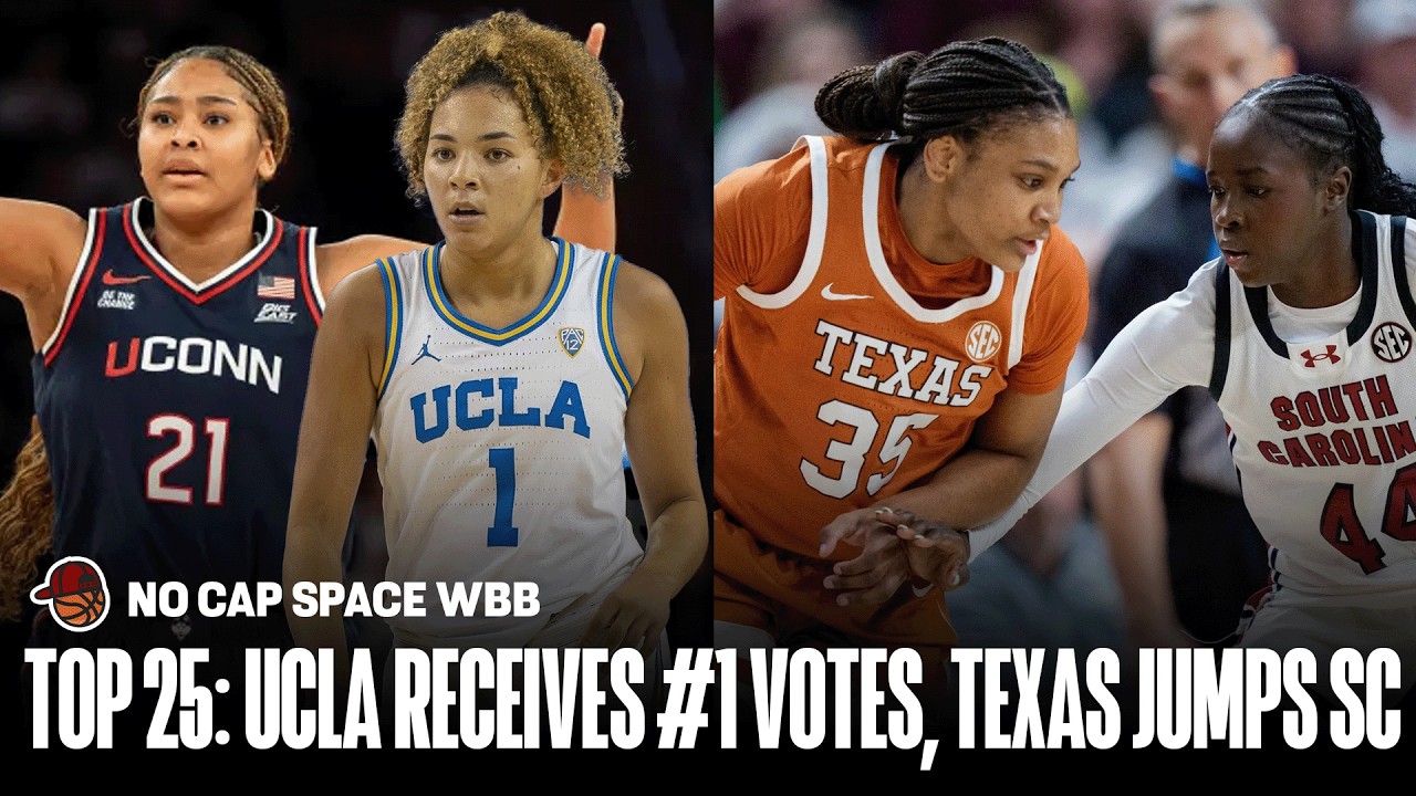 NCAA Top 25 Reveal: UCLA Receives #1 Votes Over UConn, South Carolina Jumped By Texas