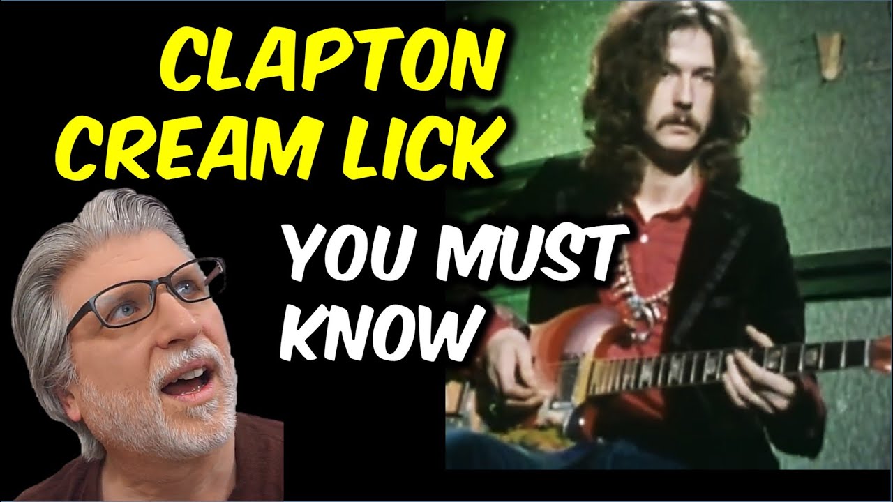 The Eric Clapton Cream Lick You MUST Know | Clapton Cream Guitar Lesson