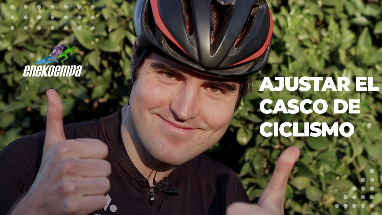 Cómo ajustar correctamente el casco - ciclismo