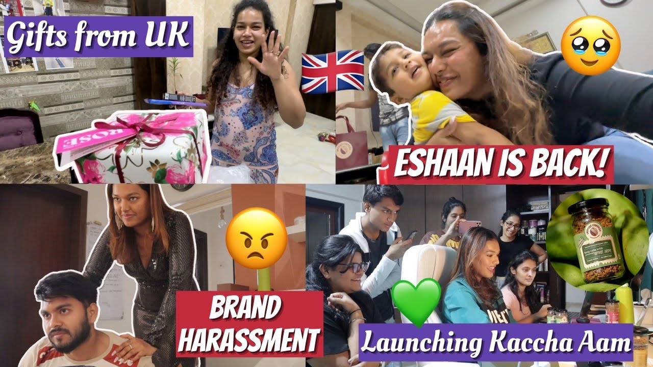 My Nephew Eshaan is BACK from UK! Brand Harassment, Impulse Launch & Countdown to 1M | #HustleWSar