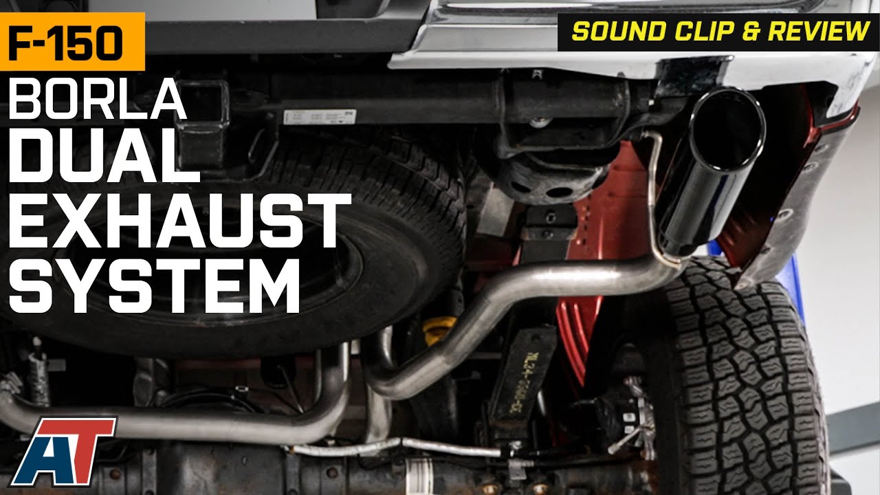 2021-2023 5.0L F-150 Borla ATAK Dual Exhaust System  Review & Sound Clip