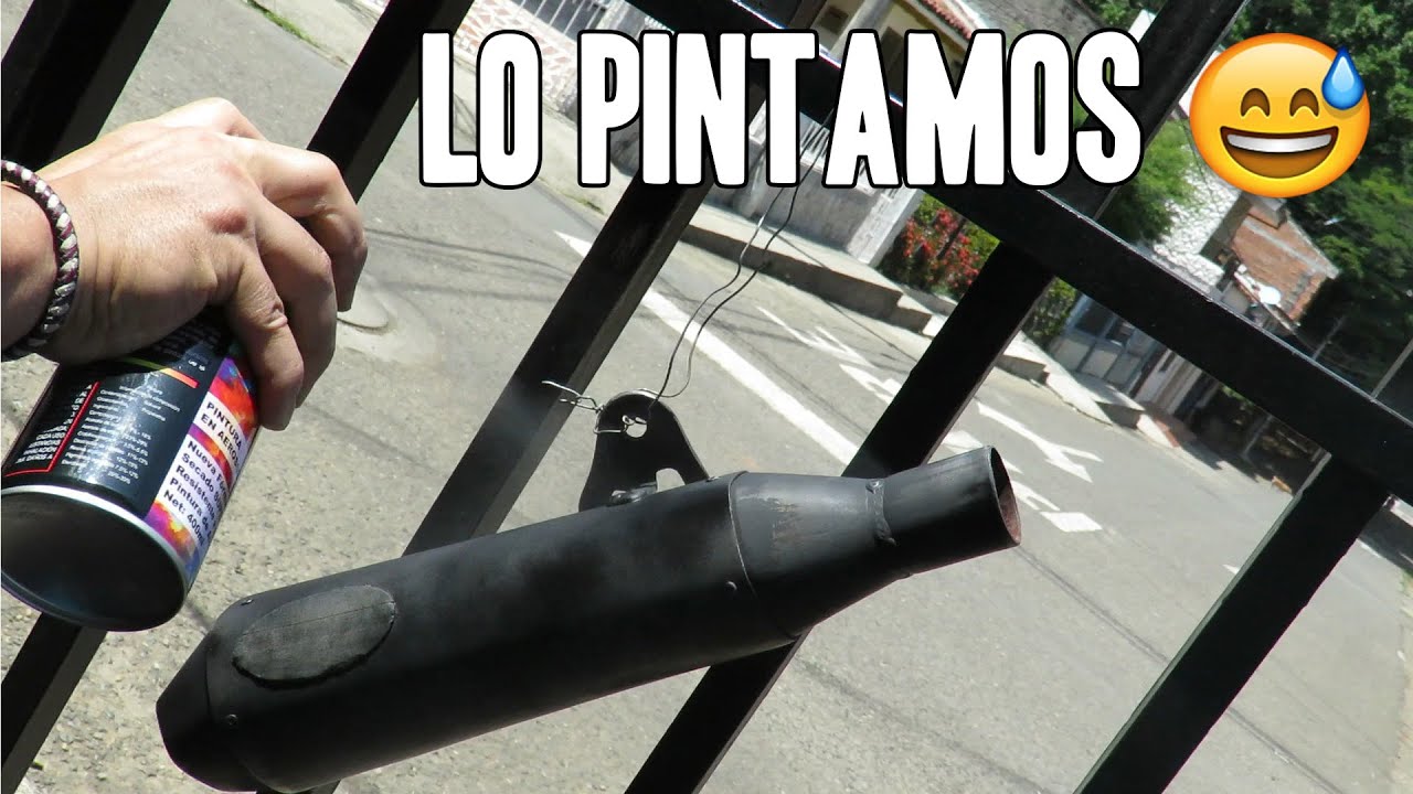 C&Oacute;MO PINTAR EL EXOSTO  | SALE MAL XD