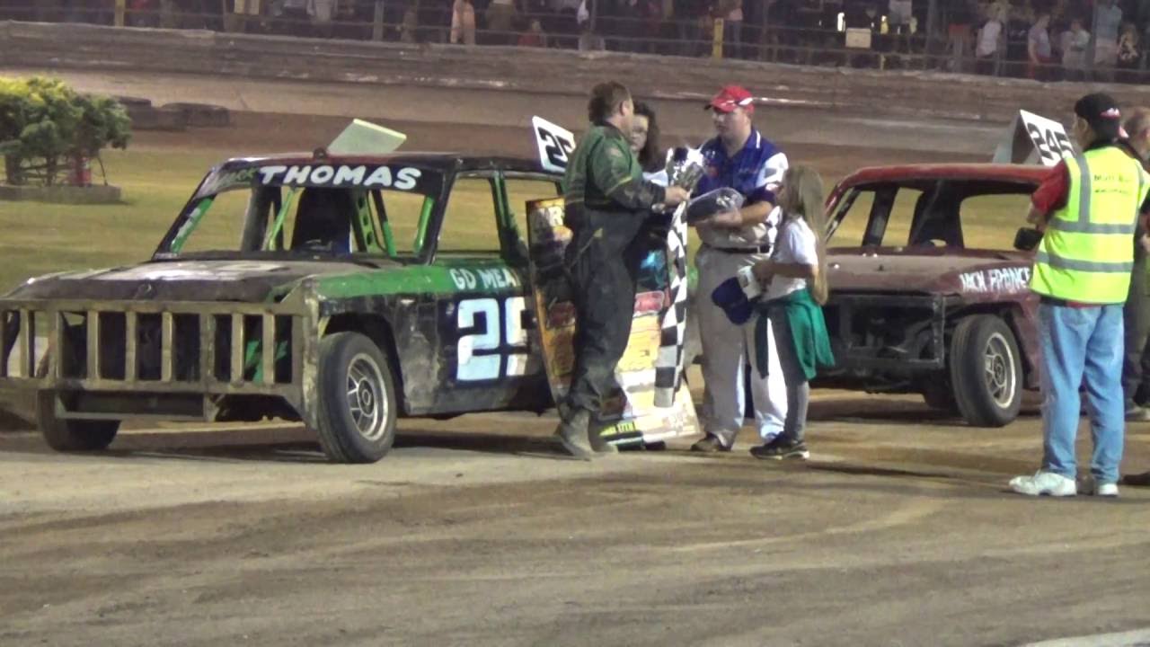 Historic Stock Cars Southern Rumble Arlington 17/08/2016 Final