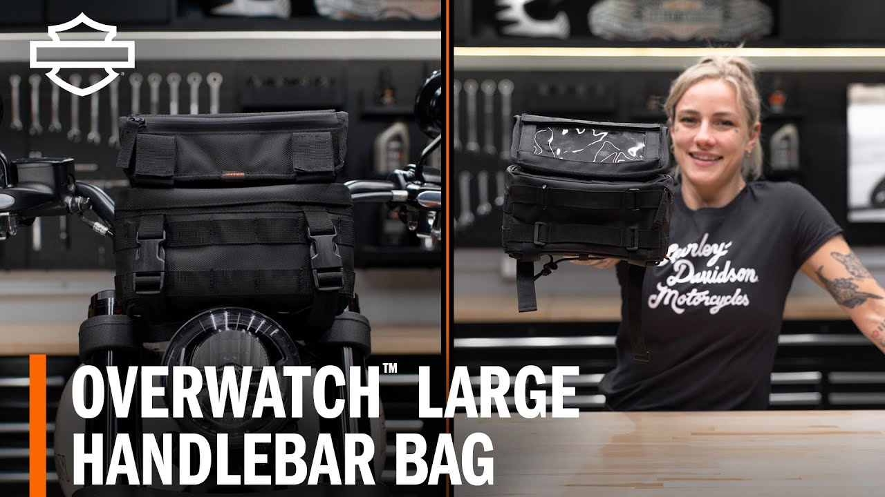 Harley-Davidson Overwatch Large Handlebar Bag Overview
